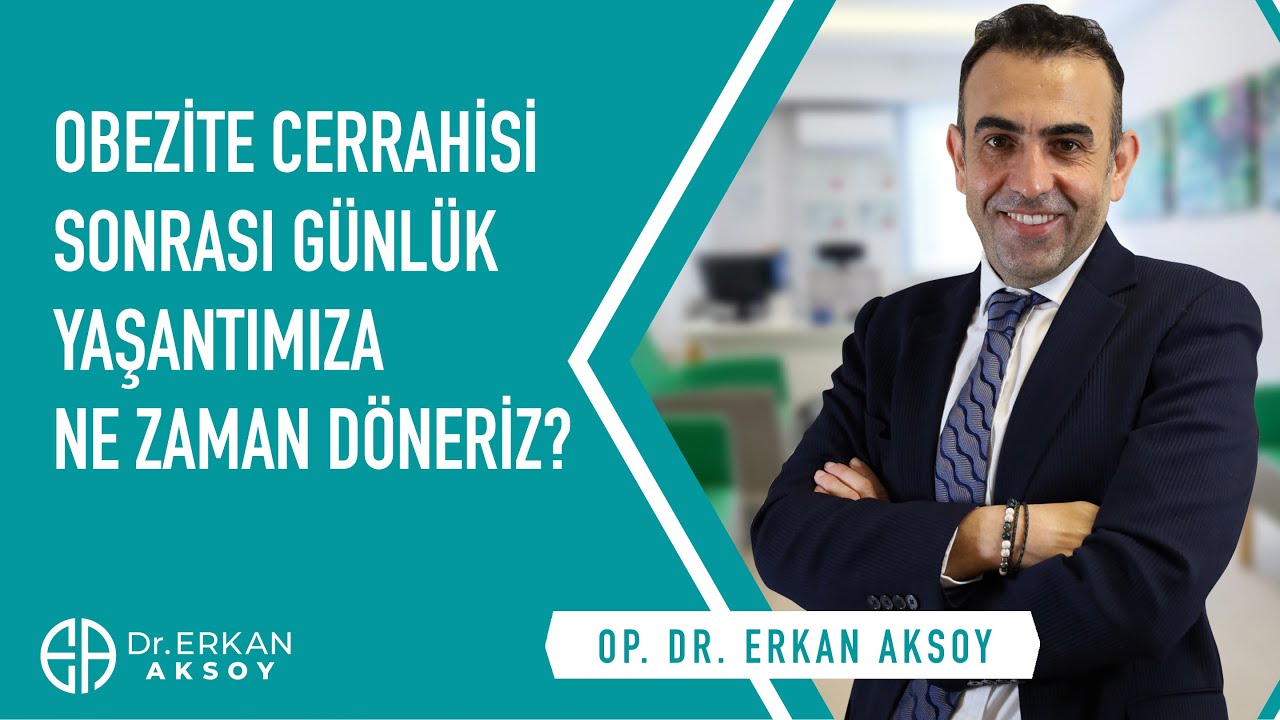 Obezi̇te Cerrahi̇si̇ Sonrasi Günlük Yaşantimiza Ne Zaman Döneri̇z?