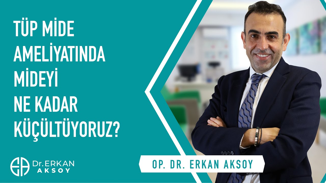 Tüp Mi̇de Ameli̇yatinda Mi̇deyi̇ Ne Kadar Küçültüyoruz?